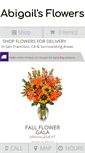 Mobile Screenshot of abigailsflowersf.com